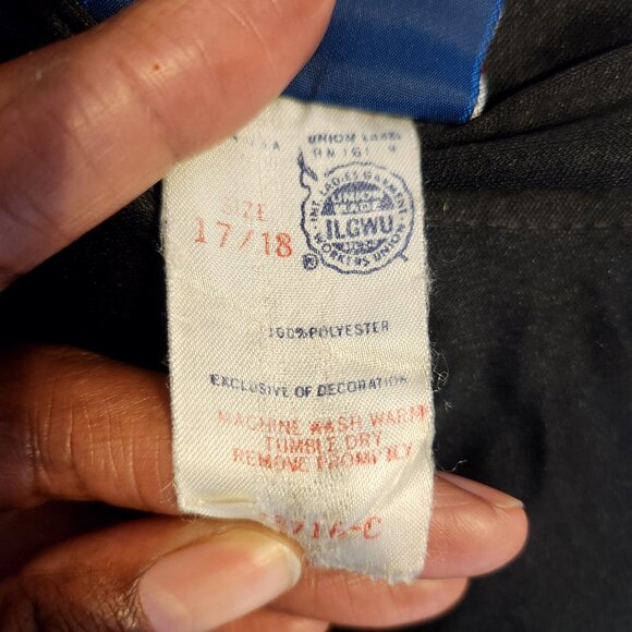 Avon Fashions | Women's Vintage Classic Black Midi Length Skirt (Size 17/18) - Picture 4 of 8